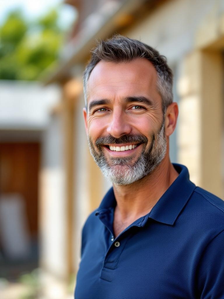 Laurent Morin, fondateur d'Harmonie Rénovation